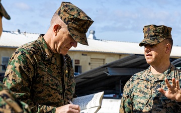 Major General Jason G. Woodworth Visits MCRD San Diego