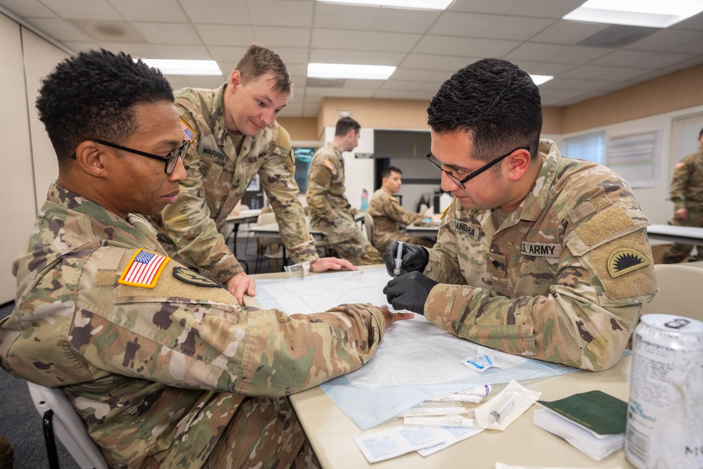 Oregon Guard Combat Medics Test Drone Delivery in Recertification