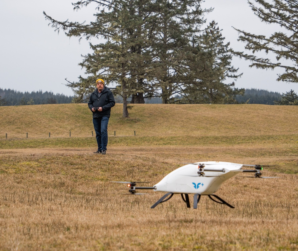 Oregon Guard Combat Medics Test Drone Delivery in Recertification