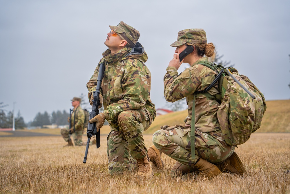 Oregon Guard Combat Medics Test Drone Delivery in Recertification