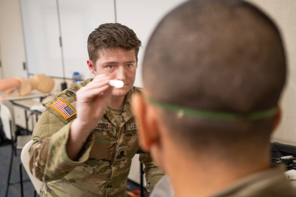 Oregon Guard Combat Medics Test Drone Delivery in Recertification