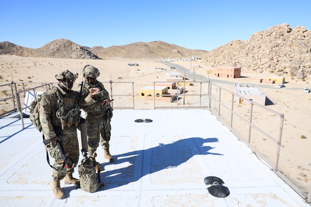 11th Cyber Battalion supports U.S. Army Rotational Training Units at NTC 18