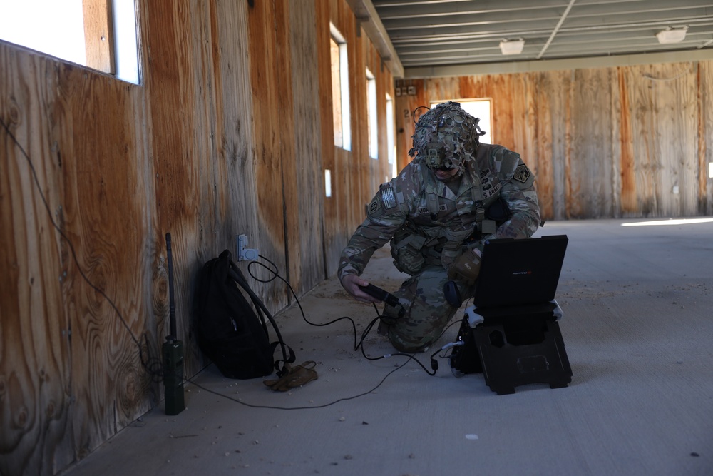 11th Cyber Battalion supports U.S. Army Rotational Training Units at NTC 24