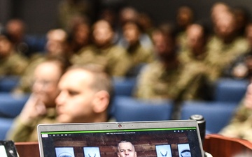 55th Wing leadership engages Airmen face-to-face amid policy changes