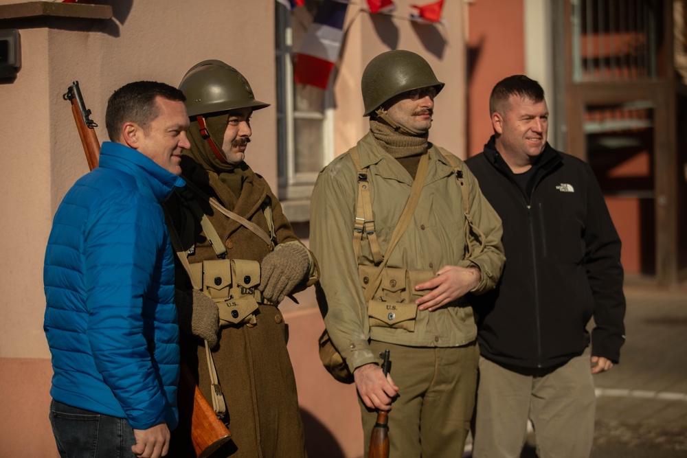 Ceremony commemorates the 80th anniversary of the Battle of Colmar