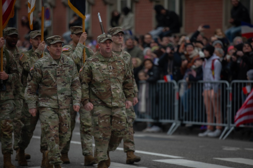 Ceremony commemorates the 80th anniversary of the Battle of Colmar