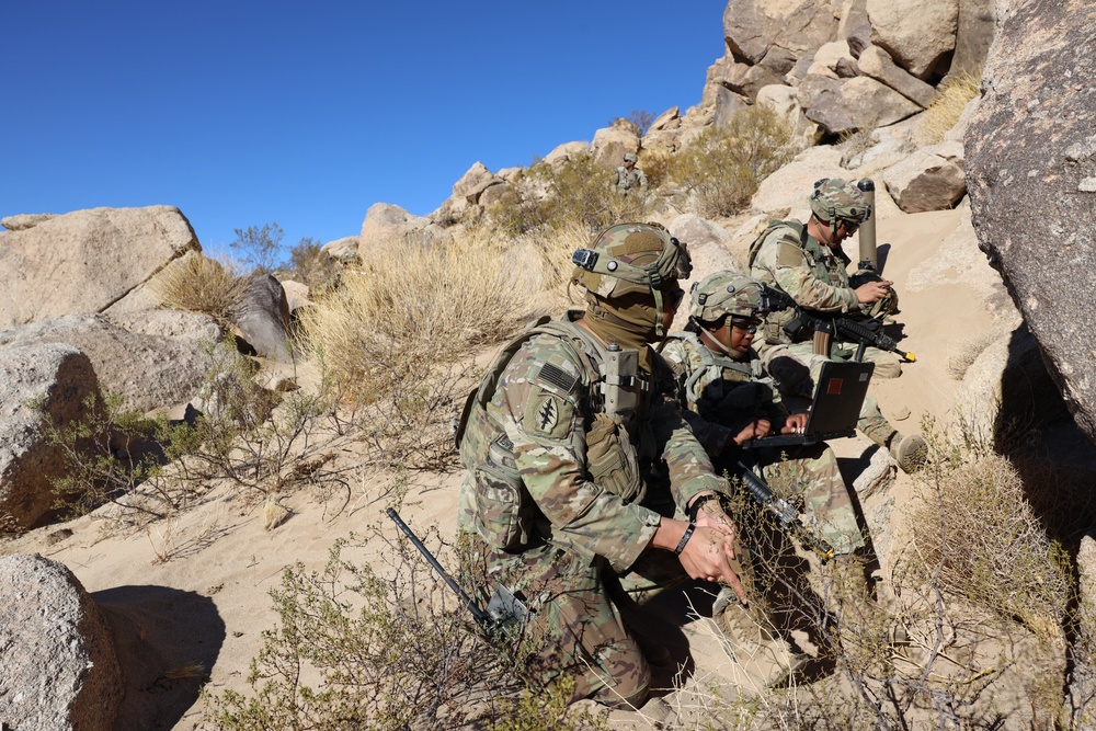 11th Cyber Battalion supports U.S. Army Rotational Training Units at NTC 33