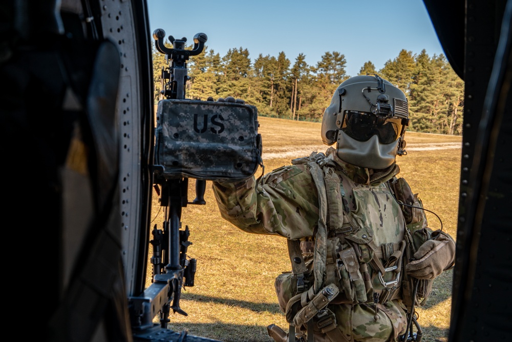 1st Air Cavalry Brigade takes flight during Exercise Combined Resolve