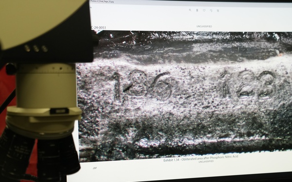 Forensic Exploitation Directorate Showcases Critical Capabilities to  412th TEC Leadership