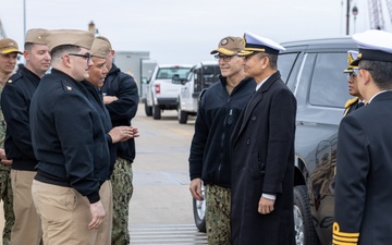 Royal Thai Navy Commander-in-Chief visit to Naval Station Norfolk