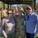 Sgt. Jackson and parents after EFMB ceremony