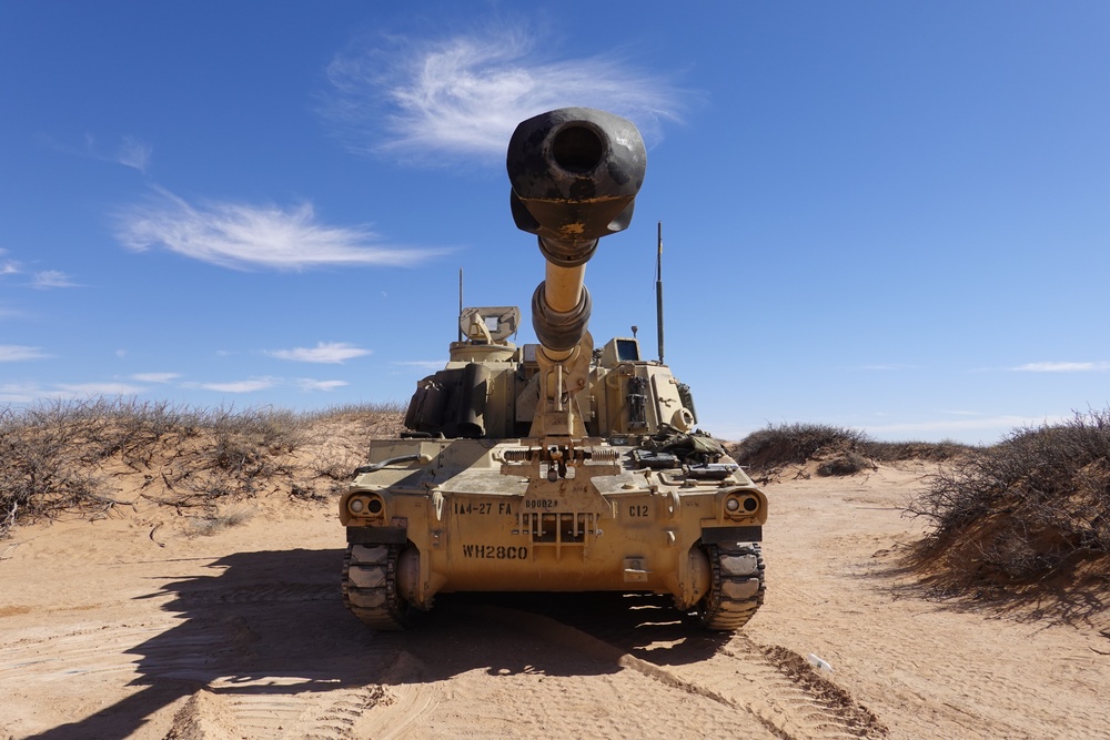 Iron Thunder Strikes, Live-Fire Exercise at Fort Bliss