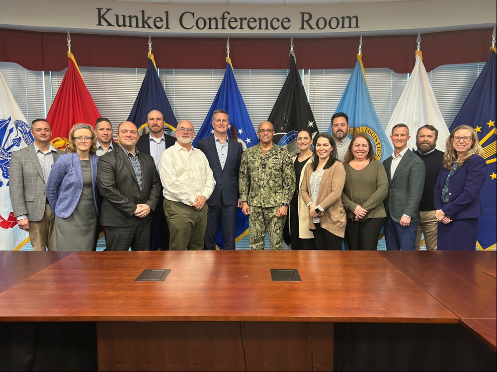 DLA Energy commander meets with Eisenhower School students