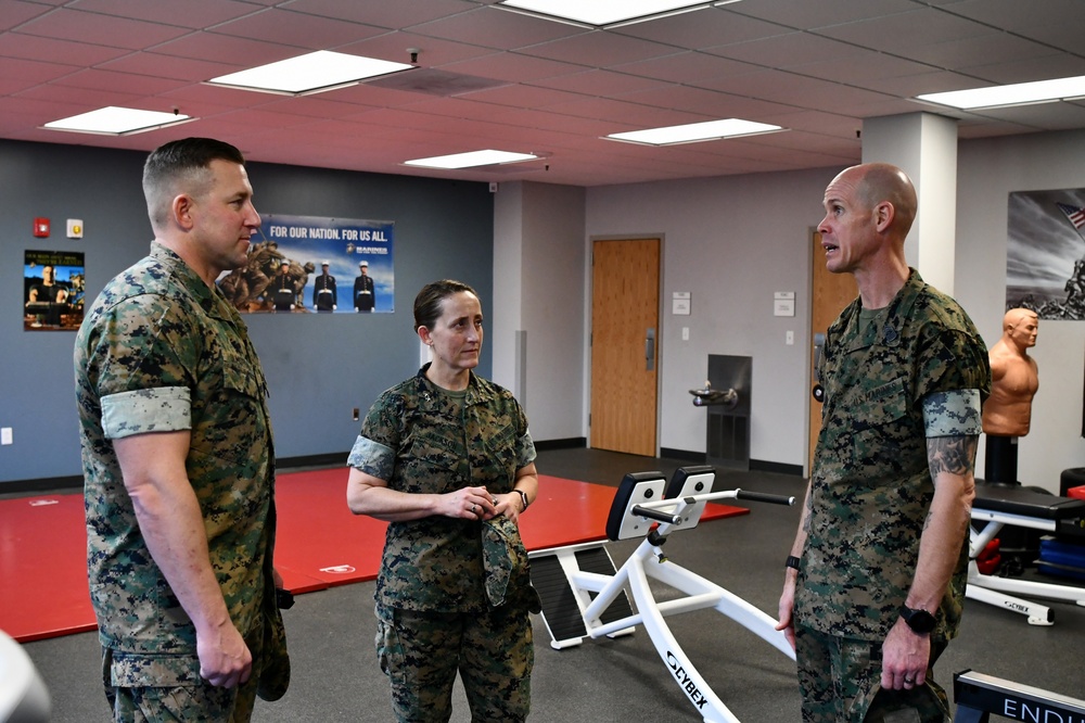 Maj. Gen. Valerie A. Jackson conducts Town hall in Puerto Rico