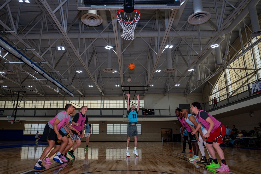 SrA Bryan Bell Fitness Center Basketball Court Renovation