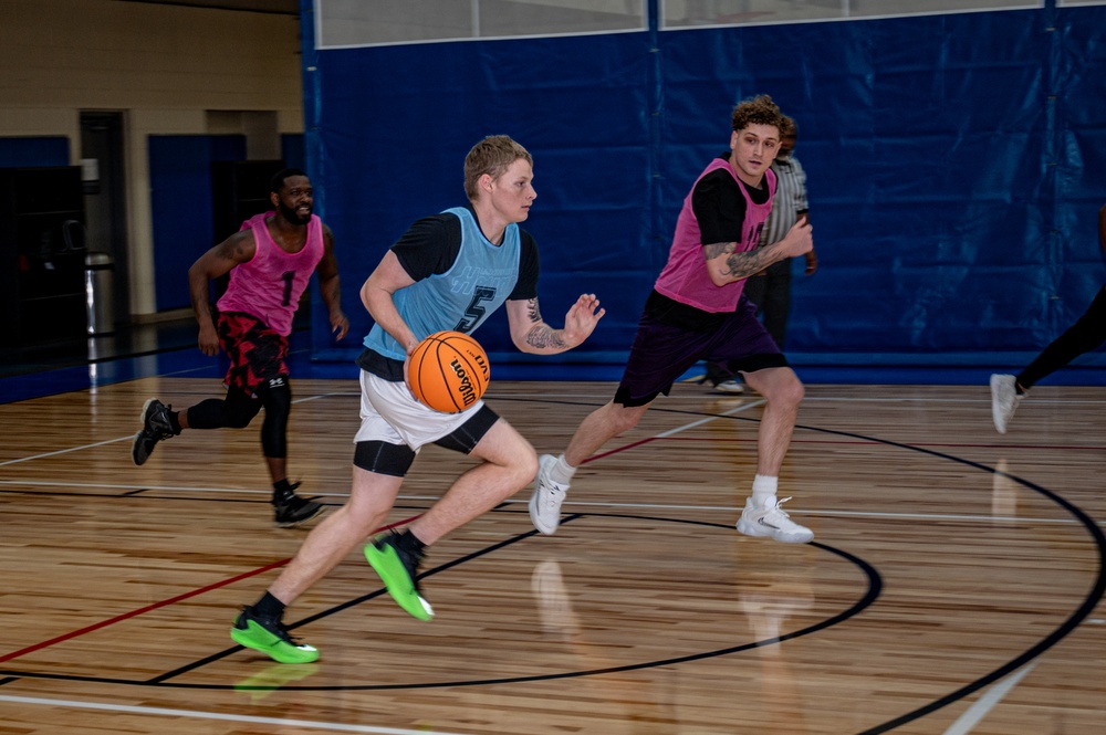 SrA Bryan Bell Fitness Center Basketball Court Renovation