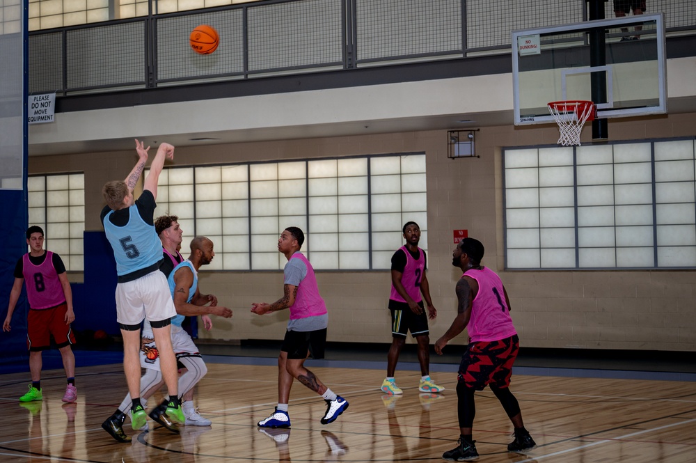 SrA Bryan Bell Fitness Center Basketball Court Renovation