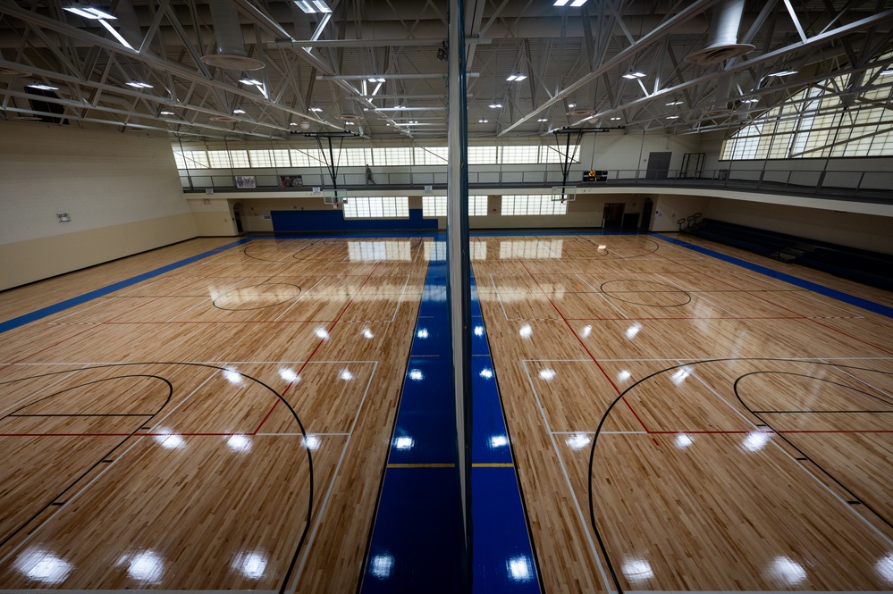 SrA Bryan Bell Fitness Center Basketball Court Renovation