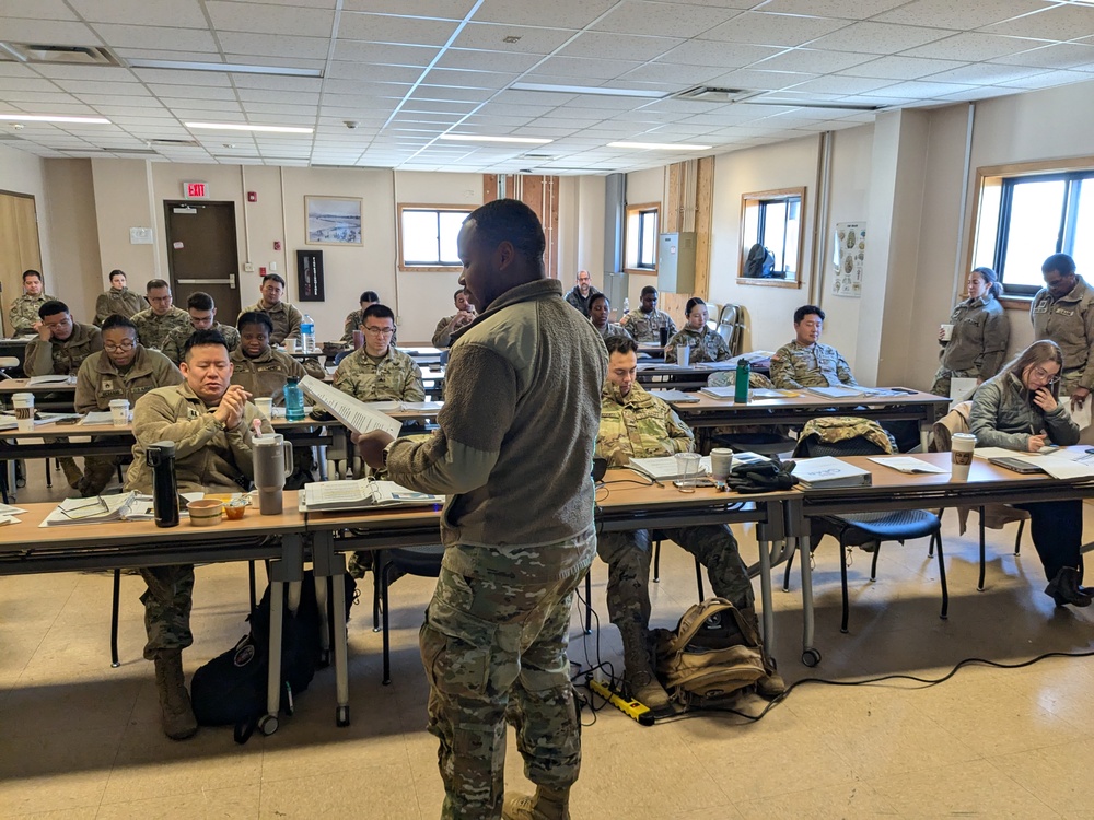 Trainees practice conducting BH GEAR training during the Train-the-Trainer course