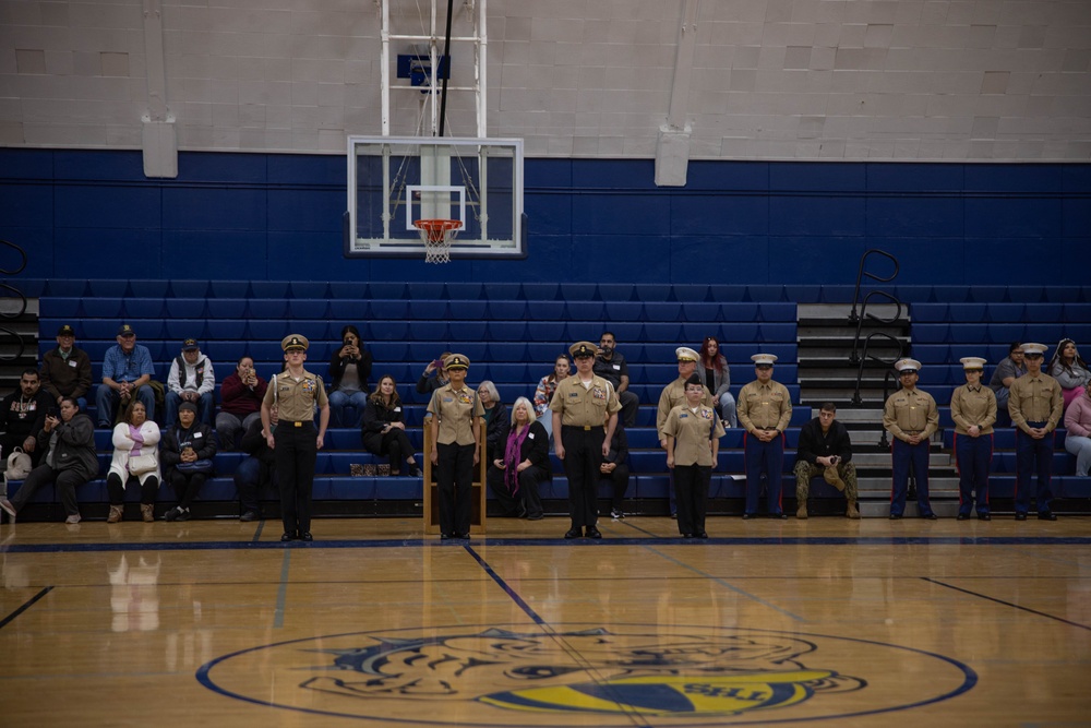 Turlock High School JROTC Uniform Inspection