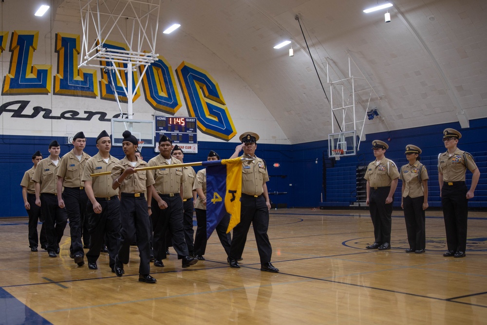 Turlock High School JROTC Uniform Inspection