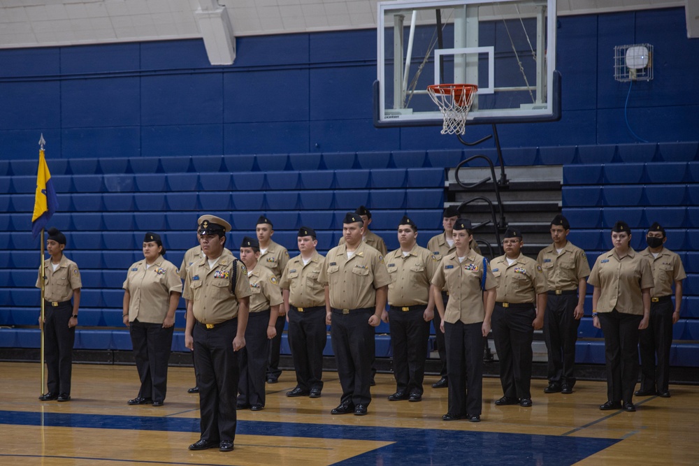 Turlock High School JROTC Uniform Inspection