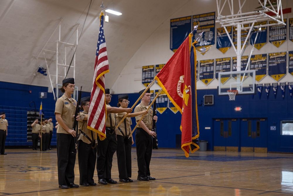 Turlock High School JROTC Uniform Inspection