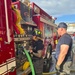 Fort Buchanan Firefighters rush to Action to help the Local Community