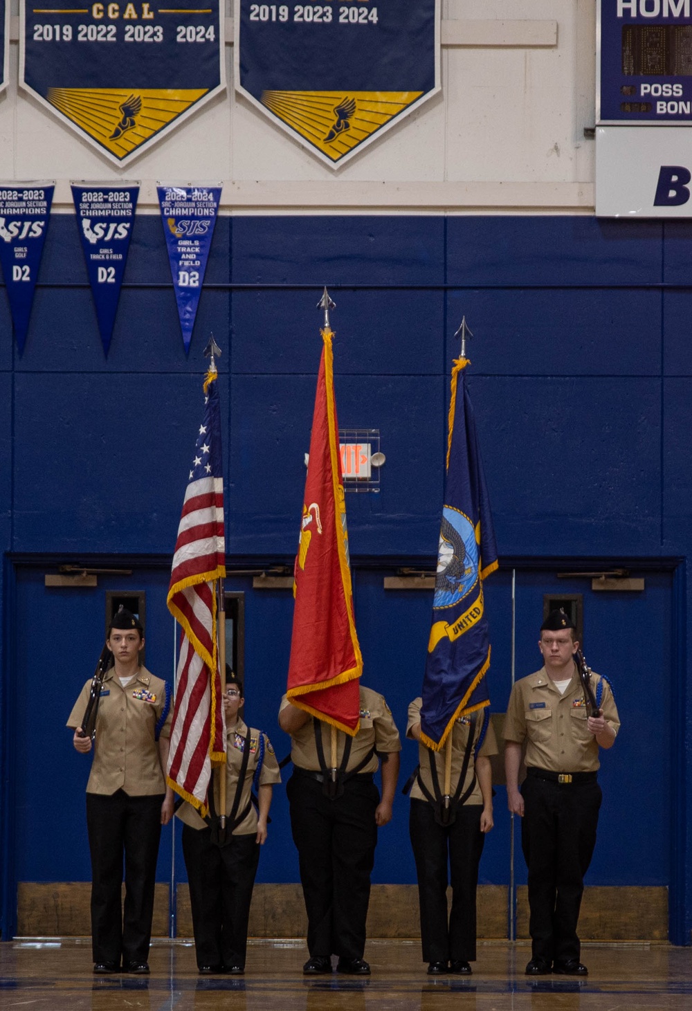 Turlock High School JROTC Uniform Inspection