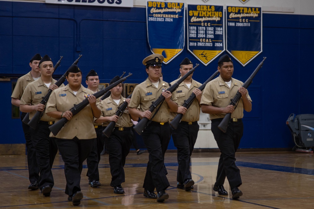 Turlock High School JROTC Uniform Inspection