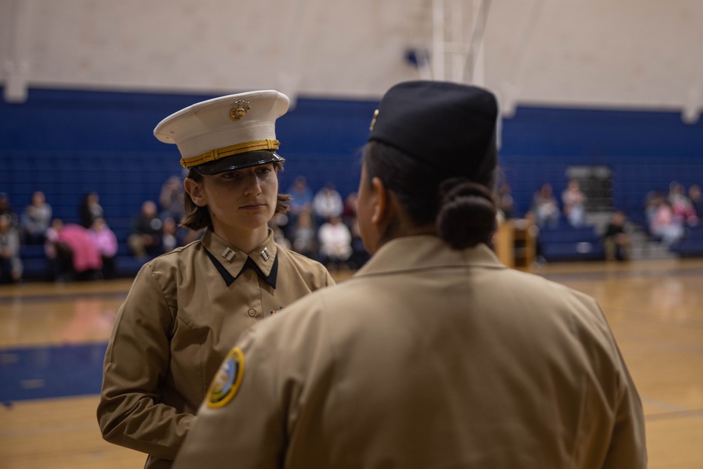 Turlock High School JROTC Uniform Inspection