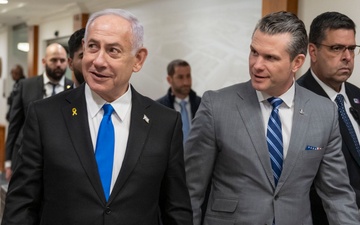 SD Hegseth Bilateral Exchange With PM Netanyahu