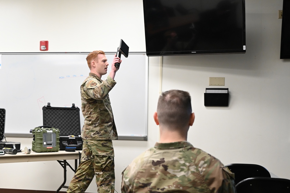 Alabama Scout Troops visit the 117th Air Refueling Wing