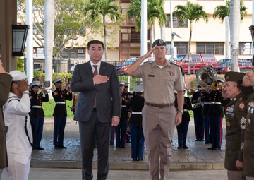 Mongolian Minister of Defense visits U.S. Indo-Pacific Command