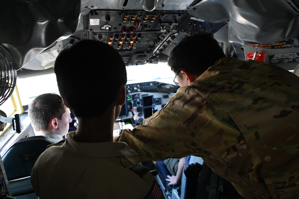 Alabama Scout Troops visit the 117th Air Refueling Wing