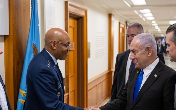 Secretary Hegseth hosts a bilateral exchange with Prime Minister Benjamin Netanyahu