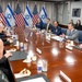 Secretary Hegseth hosts a bilateral exchange with Prime Minister Benjamin Netanyahu