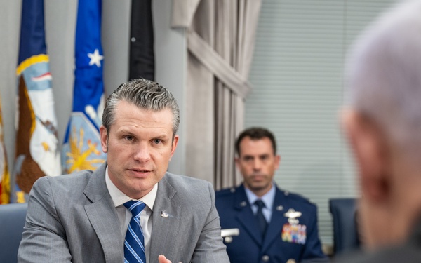 Secretary Hegseth hosts a bilateral exchange with Prime Minister Benjamin Netanyahu