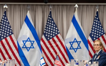 Secretary Hegseth hosts a bilateral exchange with Prime Minister Benjamin Netanyahu