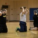 AKARNG infantry PT during drill at Juneau