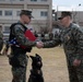 PMO Military canine retirement at MCAS Iwakuni