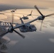 U.S. Marines conduct a rehearsal flight over New Orleans for Super Bowl LIX