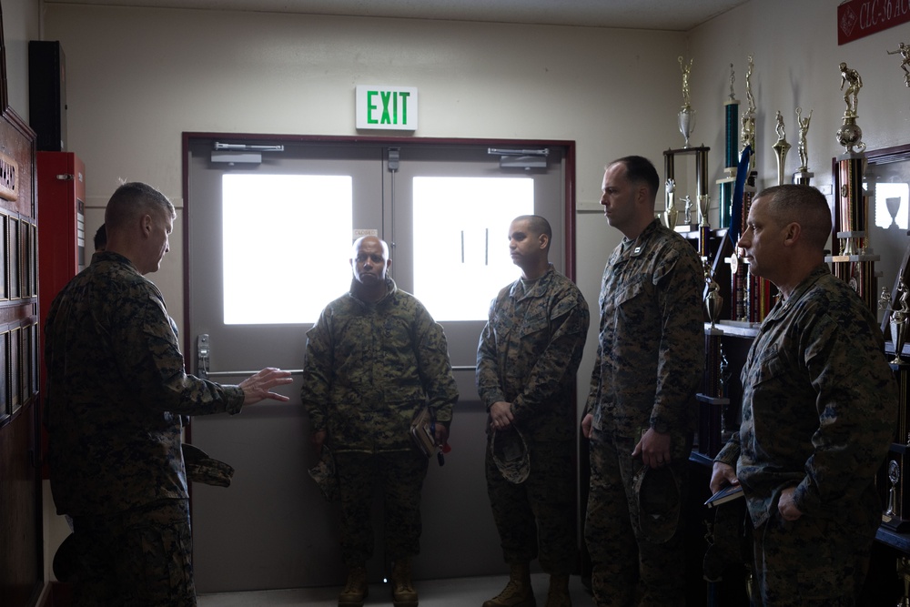 Brig. Gen. Kevin Collins visits MCAS Iwakuni