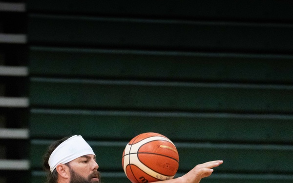 JBLM Training Camp | Wheelchair Basketball | Navy MN1 (SW) Mark Coltrain (ret.)
