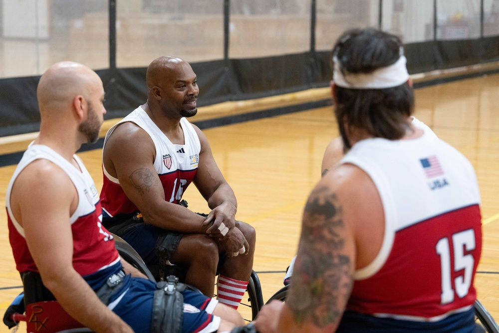 JBLM Training Camp | Wheelchair Basketball | Marine Corps MGySgt Carnell Martin (ret.)