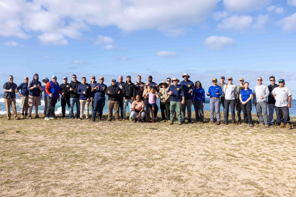 PMRF Sailors and Civilians Search for Albatross Eggs