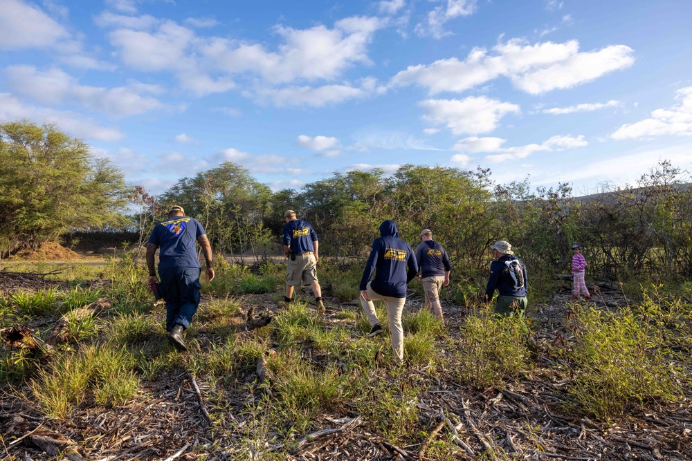 PMRF Sailors and Civilians Search for Albatross Eggs