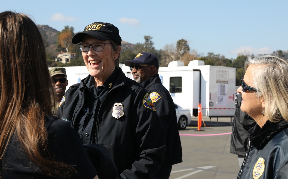 California Chaplains Unite: Rallying for LA Wildfire Response Mission