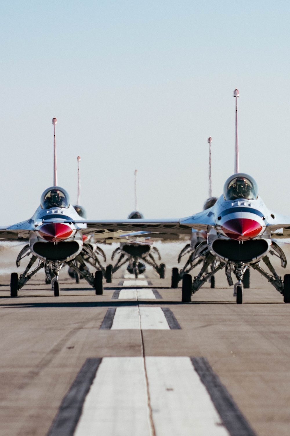 Thunderbird hold Winter Training at Spaceport