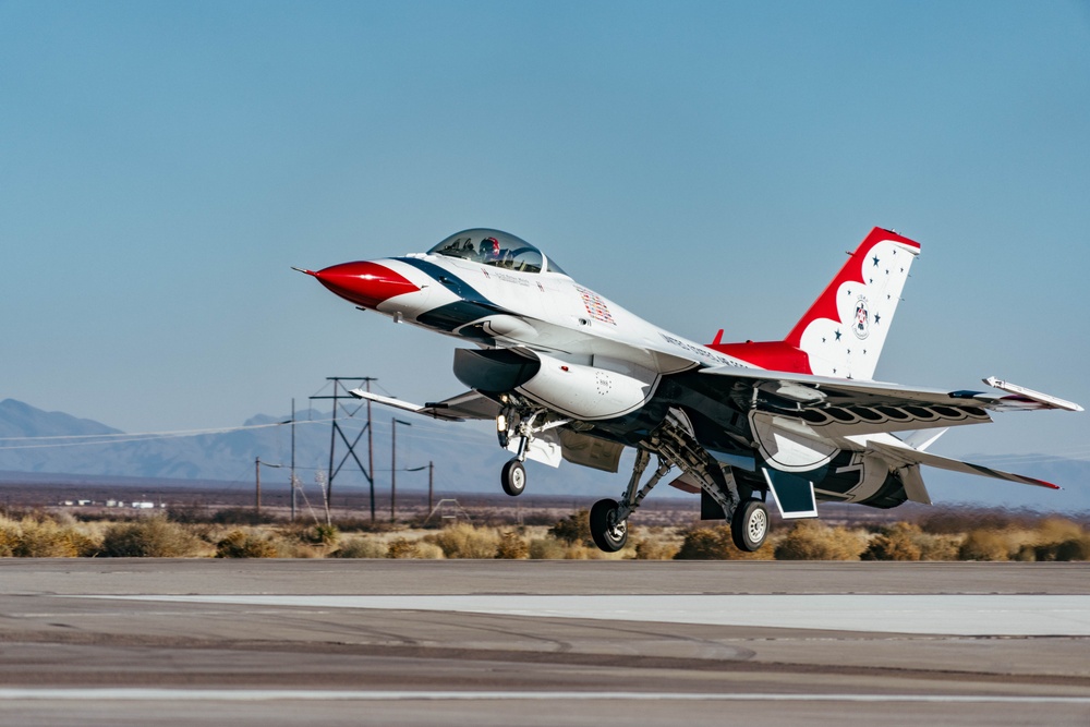 Thunderbird hold Winter Training at Spaceport